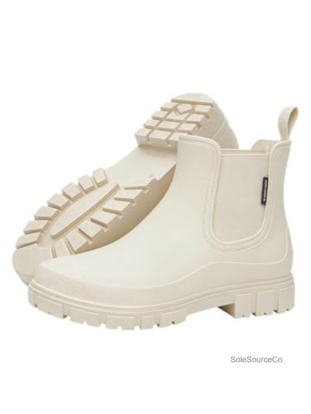 Waterproof Rain Boots Ankle Chelsea Non-Slip Rubber Outdoor Work Garden